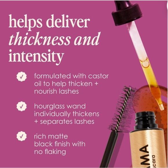 Grande Cosmetics GrandeDRAMA Intense Thickening Mascara- Black - Picture 5 of 10